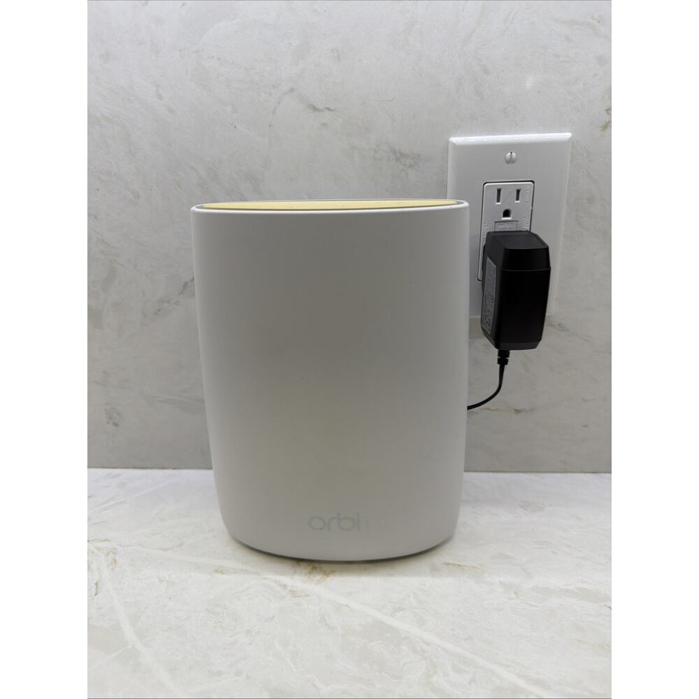 Netgear Orbi RBS50v2 AC3000 Satellite Tri-Band WiFi Extender & AC Adapter Bundle